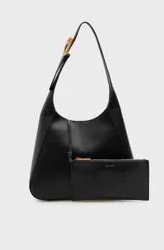 Женская черная сумка HARDWARE Черный ONESIZE Calvin Klein LV04F3402G