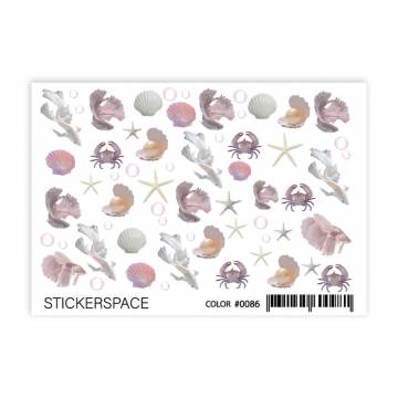 Наклейки для дизайна ногтей StickersSpace Sliders Color (0086) Наклейки для дизайна ногтей StickersSpace Sliders Color (0086)