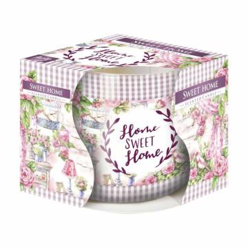 Ароматическая свеча Bispol Scented Candle Sweet Home, 100 г (sn71S-11) Ароматическая свеча Bispol Scented Candle Sweet Home, 100 г (sn71S-11)