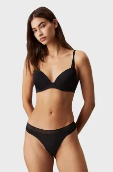 Женские черные трусики Черный XL Calvin Klein 000QF6307E