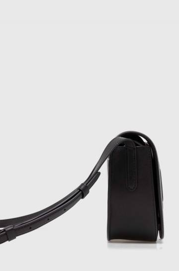 Кожаная сумочка Lauren Ralph Lauren цвет чёрный 431950130 Кожаная сумочка Lauren Ralph Lauren цвет чёрный 431950130