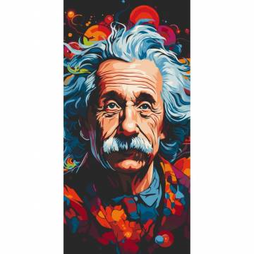 Картина за номерами Art Craft Альберт Ейнштейн 40 х 80 см (10129-AC) Картина за номерами Art Craft Альберт Ейнштейн 40 х 80 см (10129-AC)