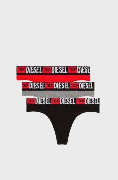 Мужские стринги (3 шт) RICK-D-CORE Разноцветный XL Diesel A17792 0DDAI