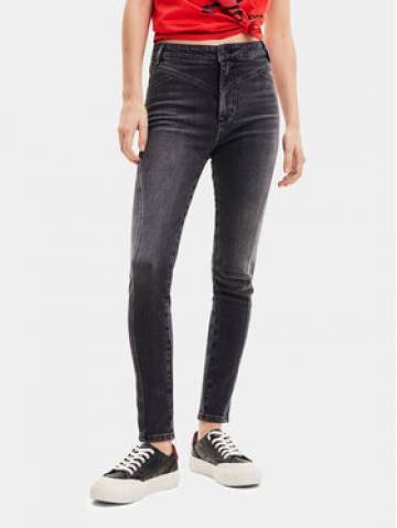 Desigual Джинси 23WWDD44 Чорний Slim Fit Desigual Джинси 23WWDD44 Чорний Slim Fit