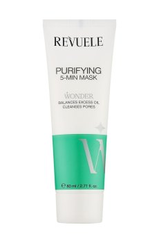 Очищающая маска для лица Revuele Wonder Purifyng 5-Min Mask, 80 мл