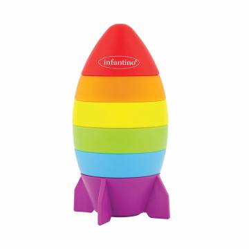Детская развивающая игрушка Infantino Rocket Stacker, от 1 года (315281)