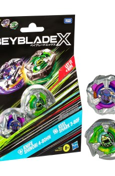 Игровой набор Beyblade X Юлы Knife Shinobi и Keel Shark от 8 лет, 20*3.2*14 см, 2 шт (F9586/G0190)
