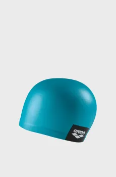 Бирюзовая шапочка для плавания LOGO MOULDED CAP Бирюзовый ONESIZE Arena 001912-210