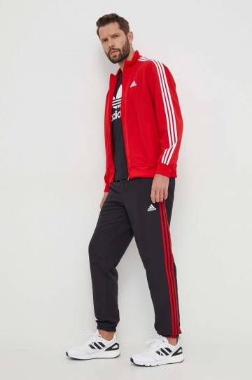 Хлопковая футболка adidas Originals Trefoil мужская цвет чёрный с принтом IU2364 Хлопковая футболка adidas Originals Trefoil мужская цвет чёрный с принтом IU2364