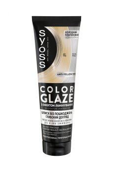 Тонирующий бальзам для волос SYOSS Color Glaze с эффектом ламинирования, Ultra Platinum, 130 мл