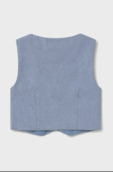 Детская жилетка с примесью льна Mayoral Newborn