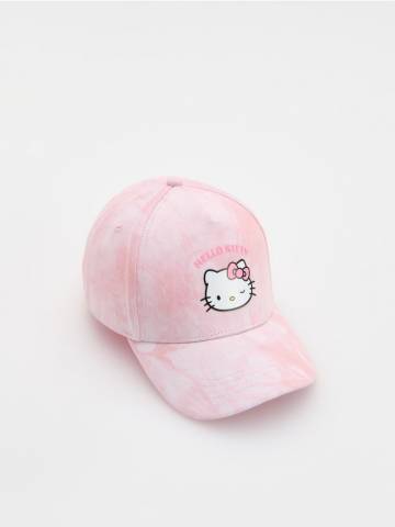 Reserved - GIRLS` PEAKED CAP - пастельний рожевий - 062EH-03X Reserved - GIRLS` PEAKED CAP - пастельний рожевий - 062EH-03X