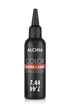 Тонирующая эмульсия для волос Alcina Color Gloss + Care Emulsion, 7.44, 100 мл