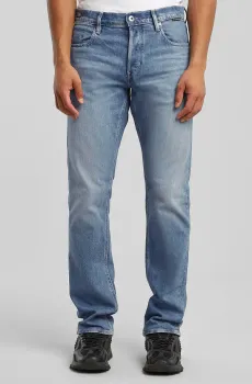 Мужские синие джинсы Mosa Straight Синий 30-32 G-Star RAW D23692,D503
