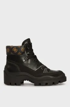 Женские черные тимберленды YIA Черный 40 Guess FLFYIAELE10