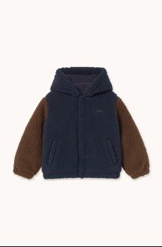 Детская куртка Tinycottons COLOR BLOCK POLAR SHERPA HOODIE