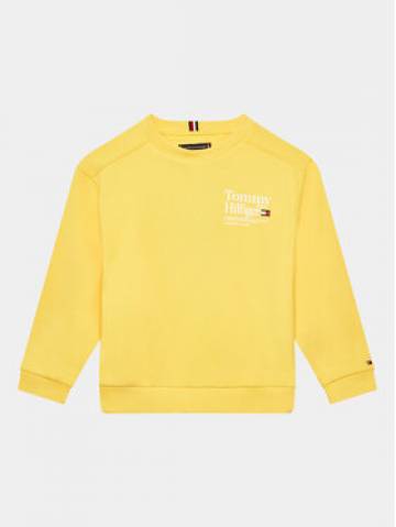 Tommy Hilfiger Світшот KB0KB08188 D Жовтий Regular Fit Tommy Hilfiger Світшот KB0KB08188 D Жовтий Regular Fit