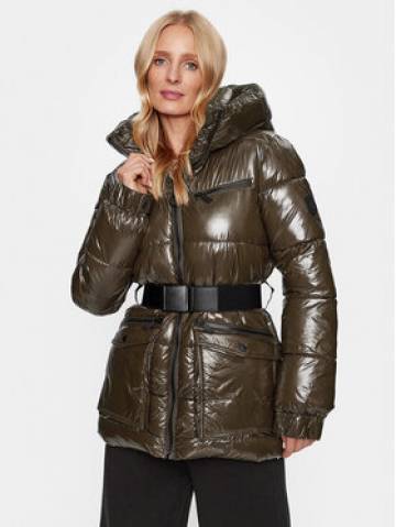 DKNY Sport Пуховик DP3J8533 Коричневий Regular Fit DKNY Sport Пуховик DP3J8533 Коричневий Regular Fit