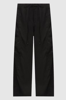 Черные брюки карго