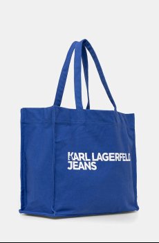 Хлопковая сумка Karl Lagerfeld Jeans
