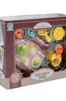 Детский игровой набор Shantou Jinxing Holiday Time Кафе, от 3 лет, 18*15*5.5 см (903)