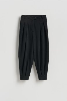 Reserved - Штани balloon - чорний - 043KK-99X