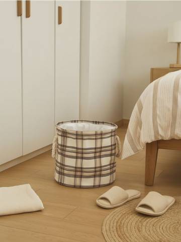 КОШИК ДЛЯ ЗБЕРІГАННЯ - бежевий