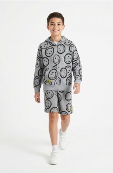 Шорти вільного крою SmileyWorld® - сірий