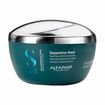 Маска для восстановления волос Alfaparf Semi Di Lino Reconstruction Reparative Mask, 200 мл Маска для восстановления волос Alfaparf Semi Di Lino Reconstruction Reparative Mask, 200 мл