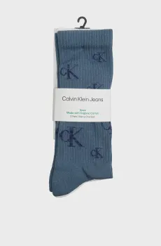 Мужские носки (2 пары) CKJ MEN SOCK  RUNFREE LOGO Разноцветный ONESIZE Calvin Klein 701229456
