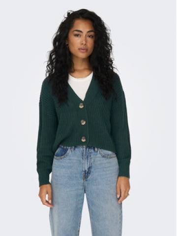 ONLY Кардиган 15211521 Зелений Regular Fit ONLY Кардиган 15211521 Зелений Regular Fit