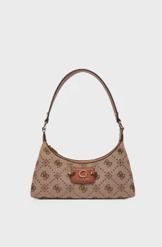 Женская коричневая сумка с узором Коричневый ONESIZE Guess HWJP96.54170;LTL