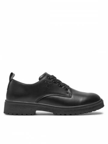 Calvin Klein Jeans Туфлі Low Cut Lace-Up V3X4-81091-0326 S Чорний Calvin Klein Jeans Туфлі Low Cut Lace-Up V3X4-81091-0326 S Чорний