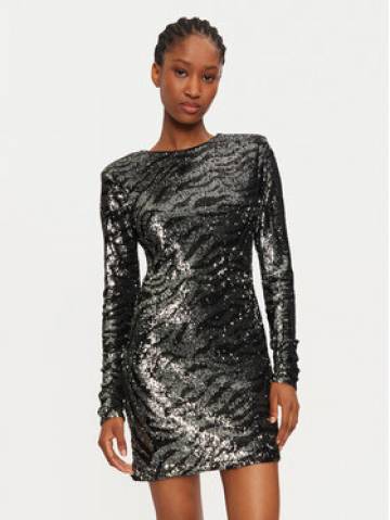 BARDOT Коктейльна сукня 58950DB1 Чорний Regular Fit BARDOT Коктейльна сукня 58950DB1 Чорний Regular Fit