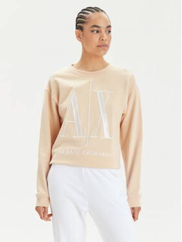 Armani Exchange Світшот 8NYM02 YJ68Z 14BD Бежевий Regular Fit Armani Exchange Світшот 8NYM02 YJ68Z 14BD Бежевий Regular Fit