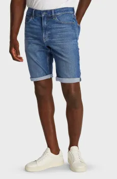 Мужские темно-синие джинсовые шорты Синий 29 Calvin Klein K10K114075