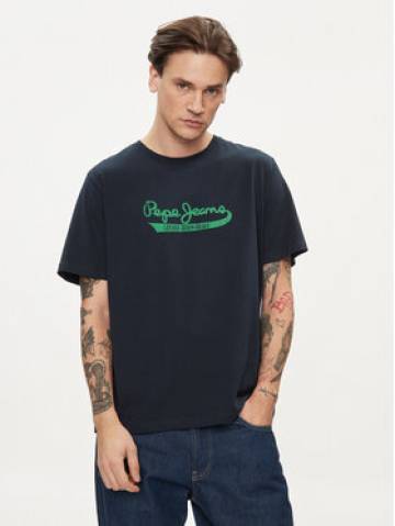 Pepe Jeans Футболка Claude PM509390 Cиній Regular Fit Pepe Jeans Футболка Claude PM509390 Cиній Regular Fit