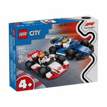 Конструктор LEGO City Автомобили для гонок F1 команд Williams Racing и Haas F1, 92 детали, от 4 лет (60464) Конструктор LEGO City Автомобили для гонок F1 команд Williams Racing и Haas F1, 92 детали, от 4 лет (60464)