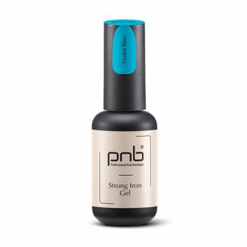 Гель-архитектор для ногтей PNB UV/LED Strong Iron Gel, Crystal Blue, 8 мл Гель-архитектор для ногтей PNB UV/LED Strong Iron Gel, Crystal Blue, 8 мл