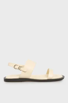 Женские белые кожаные сандалии Beatrix Белый 37 PRPY PRSLT9915W