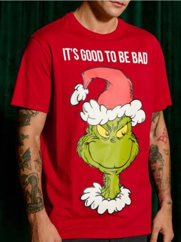 Футболка Grinch - червоний Футболка Grinch - червоний