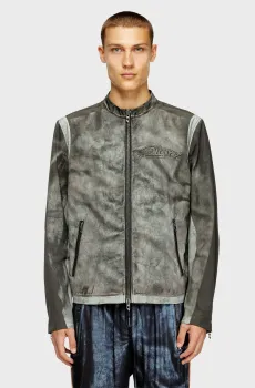 Мужская серая куртка J-EVERT Серый 46 Diesel A18508 0PLBK