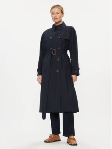 Tommy Hilfiger Тренч WW0WW38947 Cиній Regular Fit