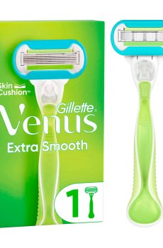 Станок для бритья женский (бритва) Gillette Venus Extra Smooth с 1 сменным картриджем