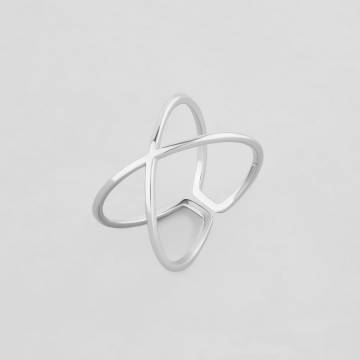 Серебряное кольцо Minimal 10190-17р Серебряное кольцо Minimal 10190-17р