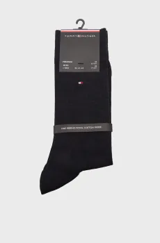 Мужские темно-синие шерстяные носки PREMIUM Синий 41-42 Tommy Hilfiger 701229682