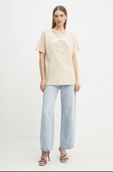 Хлопковая футболка Liu Jo