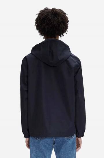 Куртка A.P.C. мужская цвет синий переходная PSAHP.H02808-DARKNAVY Куртка A.P.C. мужская цвет синий переходная PSAHP.H02808-DARKNAVY