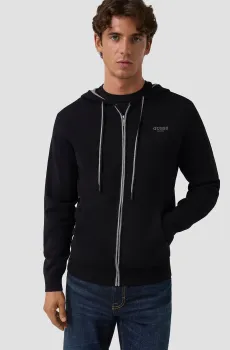 Мужское черное худи Черный XL Guess M6BR12.Z1360;JBLK