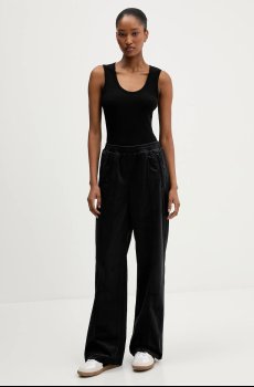 Спортивные штаны из велюра adidas Originals Velvet Tp